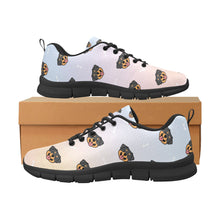Load image into Gallery viewer, Happy Rottweiler Delight Women's Breathable Sneakers - 7 Gradients-40