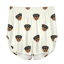 Load image into Gallery viewer, Happy Rottweiler Delight Women's Cami and Shorts Pajama Set-16