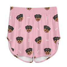 Load image into Gallery viewer, Happy Rottweiler Delight Women's Cami and Shorts Pajama Set-20