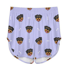 Load image into Gallery viewer, Happy Rottweiler Delight Women's Cami and Shorts Pajama Set-8