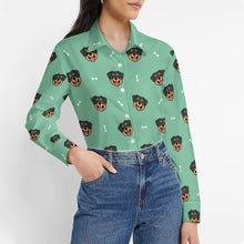 Load image into Gallery viewer, Happy Rottweiler Delight Women&#39;s Shirt-11