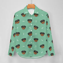 Load image into Gallery viewer, Happy Rottweiler Delight Women&#39;s Shirt-15