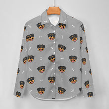 Load image into Gallery viewer, Happy Rottweiler Delight Women&#39;s Shirt-24