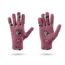 Load image into Gallery viewer, Happy Tri-Color Corgi Love Touch Screen Gloves-Accessories-Accessories,Dog Dad Gifts,Dog Mom Gifts,Gloves-10