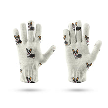 Load image into Gallery viewer, Happy Tri-Color Corgi Love Touch Screen Gloves-Accessories-Accessories,Dog Dad Gifts,Dog Mom Gifts,Gloves-9