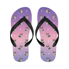 Load image into Gallery viewer, Happy Tri-Color Corgi Love Unisex Slippers - 7 Gradients-10