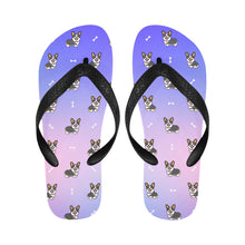 Load image into Gallery viewer, Happy Tri-Color Corgi Love Unisex Slippers - 7 Gradients-2