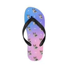 Load image into Gallery viewer, Happy Tri-Color Corgi Love Unisex Slippers - 7 Gradients-5