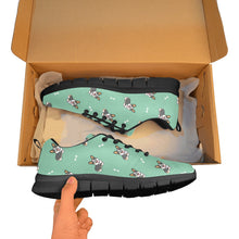Load image into Gallery viewer, Happy Tri-Color Corgi Love Women's Breathable Sneakers-36