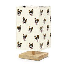 Load image into Gallery viewer, Happy Tri Color Corgis Desktop Table Lamp-Desk Lamps-US Plug-2
