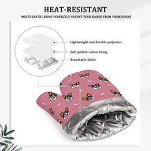 Load image into Gallery viewer, Happy Tri Color Corgis Oven Mitts and Pot Holder Set-Kitchen Decor-4