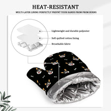 Load image into Gallery viewer, Happy Tri Color Corgis Oven Mitts and Pot Holder Set-Kitchen Decor-12