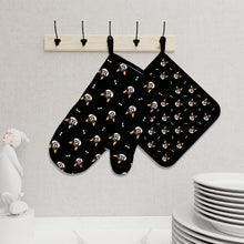 Load image into Gallery viewer, Happy Tri Color Corgis Oven Mitts and Pot Holder Set-Kitchen Decor-10