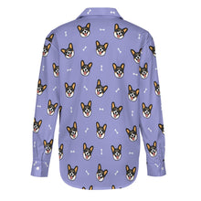 Load image into Gallery viewer, Happy Tri Color Corgis Women's Shirt-Apparel-Apparel,Corgi,Dog Mom Gifts,Shirt-17