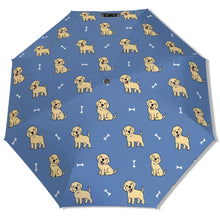 Load image into Gallery viewer, Happy Yellow Labrador Love Umbrella-Daily Accessories-16