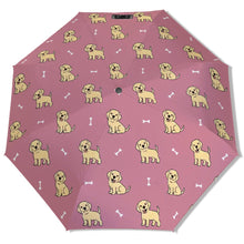Load image into Gallery viewer, Happy Yellow Labrador Love Umbrella-Daily Accessories-21