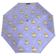 Load image into Gallery viewer, Happy Yellow Labrador Love Umbrella-Daily Accessories-1