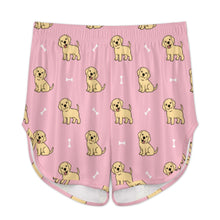 Load image into Gallery viewer, Happy Yellow Labrador Love Women's Cami and Shorts Pajama Set-12