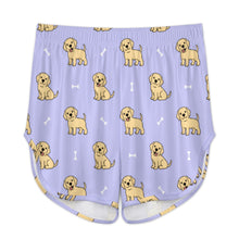 Load image into Gallery viewer, Happy Yellow Labrador Love Women's Cami and Shorts Pajama Set-20