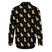 Load image into Gallery viewer, Happy Yellow Labrador Love Women&#39;s Shirt-Apparel-Apparel,Dog Mom Gifts,Labrador,Shirt-9