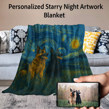 HeadingGermanShepherd Blanket 360x