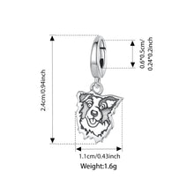 Load image into Gallery viewer, Heart-Melting Australian Shepherd Pendant – DIY Bracelet Accessory-SCC3214-1