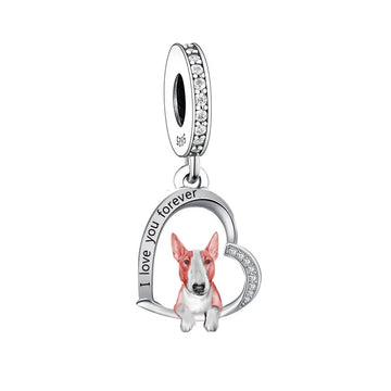 Heart Melting Bull Terrier Silver Tone Charm Dog Mom Gift Fc3364 360x