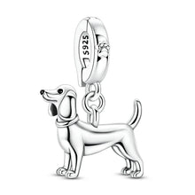 Load image into Gallery viewer, Heart-Melting Dachshund Silver Charm – Gift for Dog Lovers-KTC2049-6-1