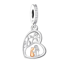 Load image into Gallery viewer, Heart-Melting Bull Terrier Silver-Tone Charm – Dog Mom Gift-Accessories-Accessories,Bull Terrier,Charm Beads,Dog Memorial Gifts,Dog Mom Gifts,Jewellery-4