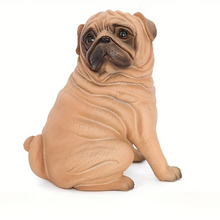 Load image into Gallery viewer, Heart-Melting Realistic Pug Figurines - Fawn, Black, White-Yellow-6