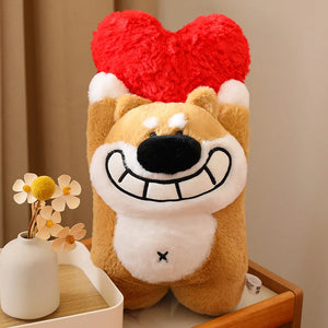 Heart Thief Shiba Inu Stuffed Animal Plush Toy-Shiba Inu, Stuffed Animal-Dog-35cm-3