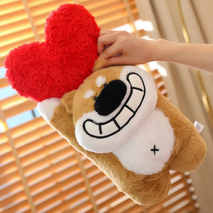 Heart Thief Shiba Inu Stuffed Animal Plush Toy-Shiba Inu, Stuffed Animal-Dog-35cm-6