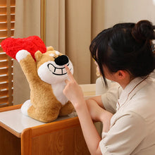 Load image into Gallery viewer, Heart Thief Shiba Inu Stuffed Animal Plush Toy-Shiba Inu, Stuffed Animal-Dog-35cm-7