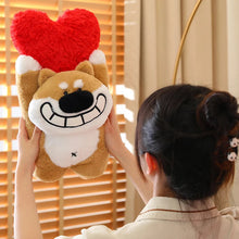 Load image into Gallery viewer, Heart Thief Shiba Inu Stuffed Animal Plush Toy-Shiba Inu, Stuffed Animal-Dog-35cm-8