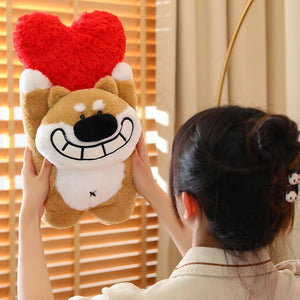 Heart Thief Shiba Inu Stuffed Animal Plush Toy-Shiba Inu, Stuffed Animal-Dog-35cm-8
