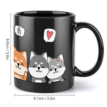 Load image into Gallery viewer, Hello I Love You Shiba Inus Coffee Mug-Mug-Dog Dad Gifts,Dog Memorial Gifts,Dog Mom Gifts,Mugs-5