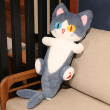 Load image into Gallery viewer, Heterochromia Eyes Blue and White Cat Shark Plush Toy (Medium to Giant Size)-2
