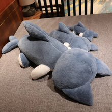 Load image into Gallery viewer, Heterochromia Eyes Blue and White Cat Shark Plush Toy (Medium to Giant Size)-8