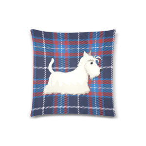 Highland Charm Black Scottish Terrier Pillow Cases-Cushion Cover-Home Decor, Pillows, Scottish Terrier-3