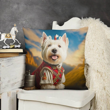 Eczjnt Dog West Highland White Terrier Pillow Case Pillow Cover Cushion Cover 20x20 inch Size 20 x 20