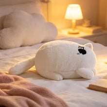 Load image into Gallery viewer, Hipster Shades White Cat Plush Toy
