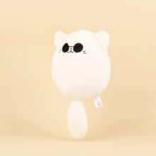 Load image into Gallery viewer, Hipster Shades White Cat Plush Toy-5