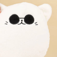 Load image into Gallery viewer, Hipster Shades White Cat Plush Toy-6