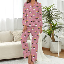 Load image into Gallery viewer, Hipster Shiba Showcase Pajamas Set for Women-11
