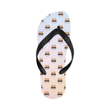 Load image into Gallery viewer, Hipster Shiba Showcase Unisex Slippers - 9 Colors-Footwear-Accessories,Dog Dad Gifts,Dog Mom Gifts,Shiba Inu,Slippers-Blush Horizon-S-25