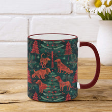 Load image into Gallery viewer, Holiday Hounds Irish Setter's Christmas Coffee Mug-2