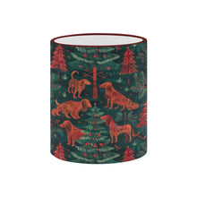 Load image into Gallery viewer, Holiday Hounds Irish Setter's Christmas Coffee Mug-4