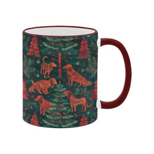 Load image into Gallery viewer, Holiday Hounds Irish Setter's Christmas Coffee Mug-5