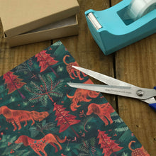 Load image into Gallery viewer, Holiday Hounds Irish Setter's Christmas Gift Wrapping Paper - 2 Rolls-Christmas Ornament-Christmas,Irish Setter,Wrapping Paper-2