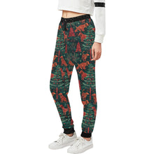 Load image into Gallery viewer, Holiday Hounds Irish Setter&#39;s Christmas Unisex Sweatpants-Apparel-Apparel, Christmas, Dog Dad Gifts, Dog Mom Gifts, Irish Setter, Pajamas-2